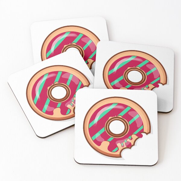 Item preview, Stripey Donut! designed and sold by DoodleDashCollective.