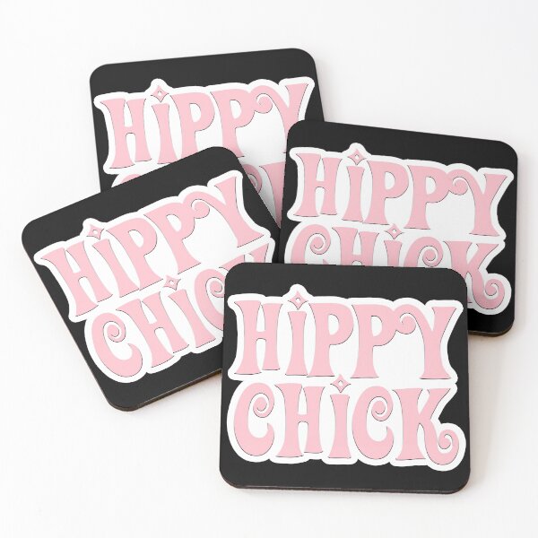 Item preview, Hippy Chick Popular Meme Speech Pink designed and sold by sosavvvy.