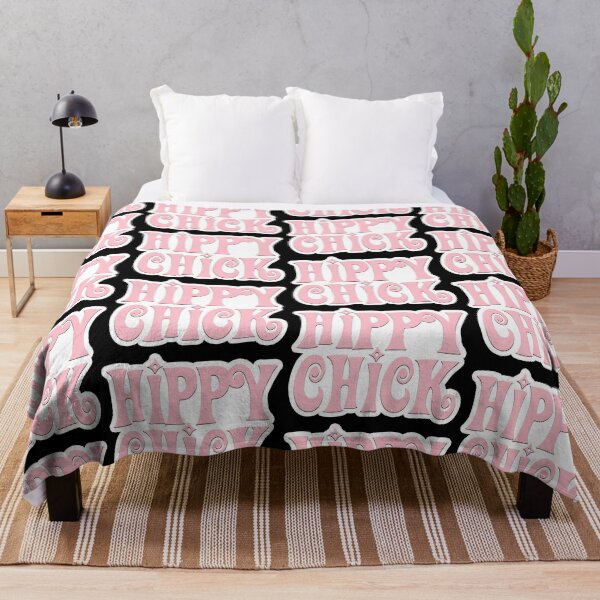 Item preview, Hippy Chick Popular Meme Speech Pink designed and sold by sosavvvy.