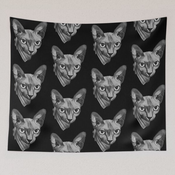Item preview, Gato sphynx sin pelo canadiense designed and sold by sphynxedbymiya.