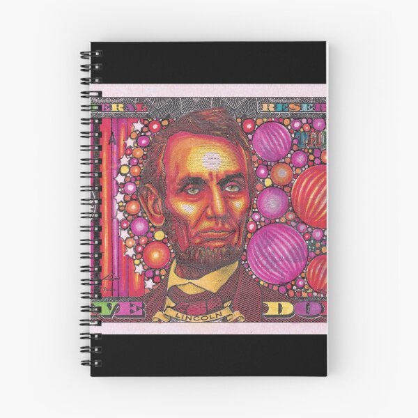 Item preview, Funny Money Five Dollars Abraham Lincoln (RED) designed and sold by JoshUsmani.