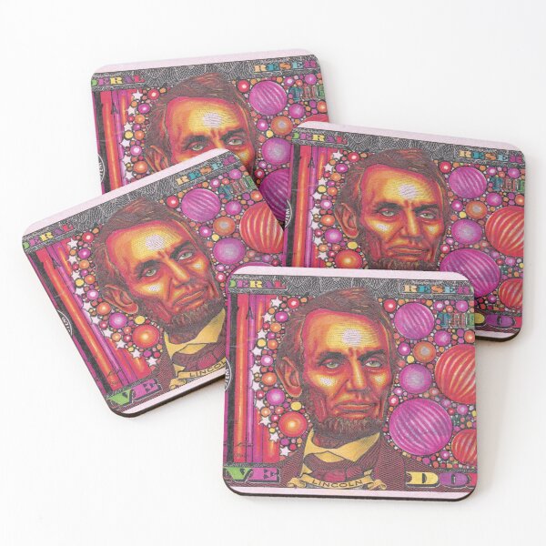 Item preview, Funny Money Five Dollars Abraham Lincoln (RED) designed and sold by JoshUsmani.