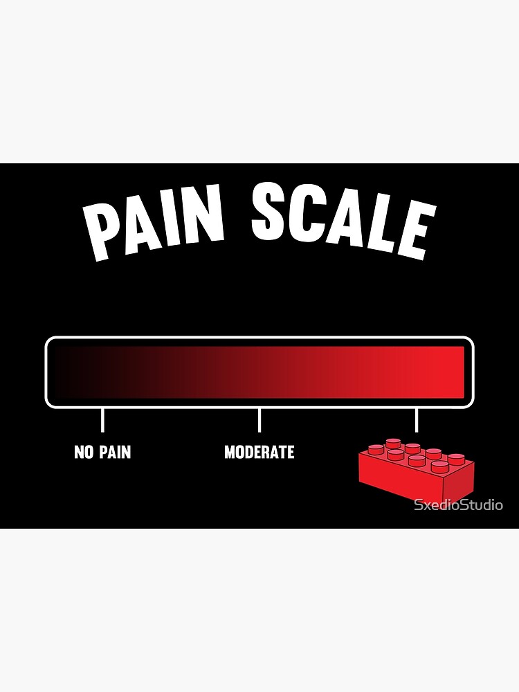 pain-scale-art-print-by-sxediostudio-redbubble