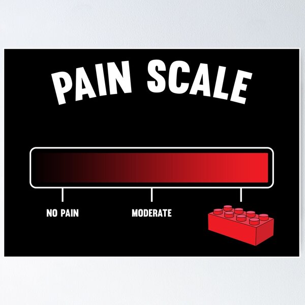 Wong-Baker FACESÂ® Pain Rating Scale Cardstock Poster 5 by 14