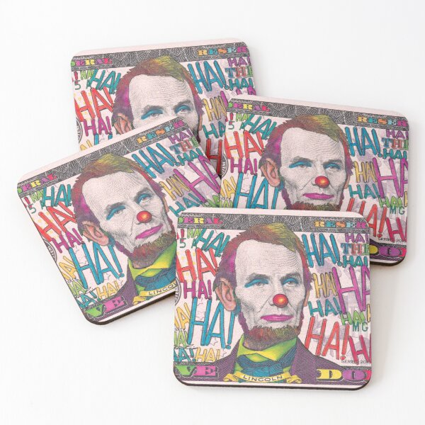 Item preview, Funny Money Five Dollars Abraham Lincoln (HaHa) designed and sold by JoshUsmani.