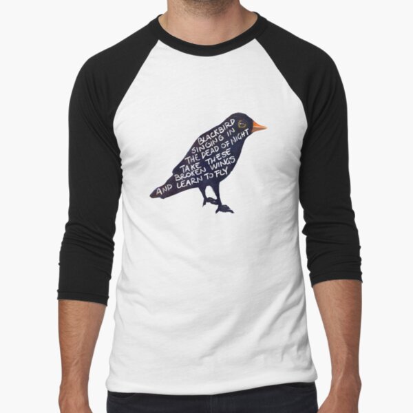singing in the dead of night Baseball ¾ Sleeve T-Shirt