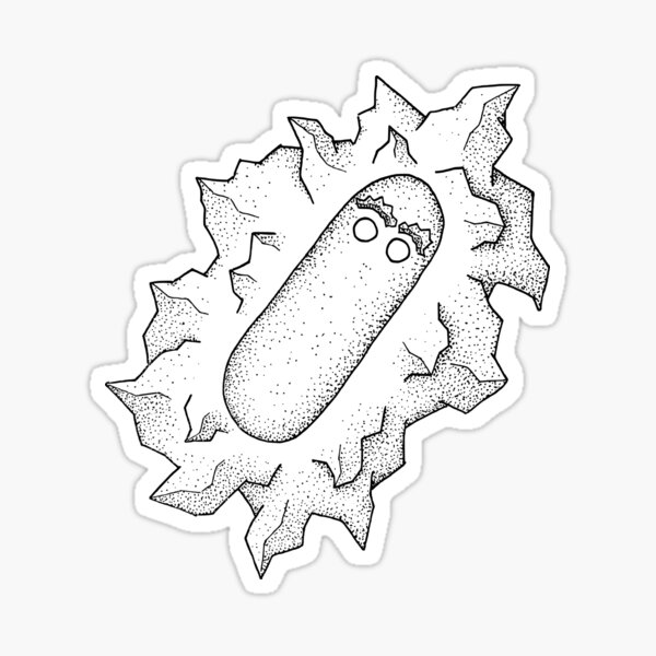 Pseudomonas syringae Sticker