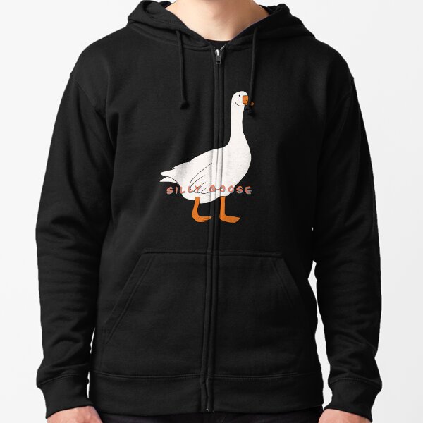 Silly Goose Zipped Hoodie