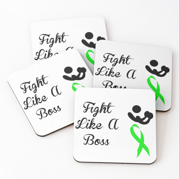 Item preview, Fight Like a Boss - Green Ribbon designed and sold by sinsvirtues.
