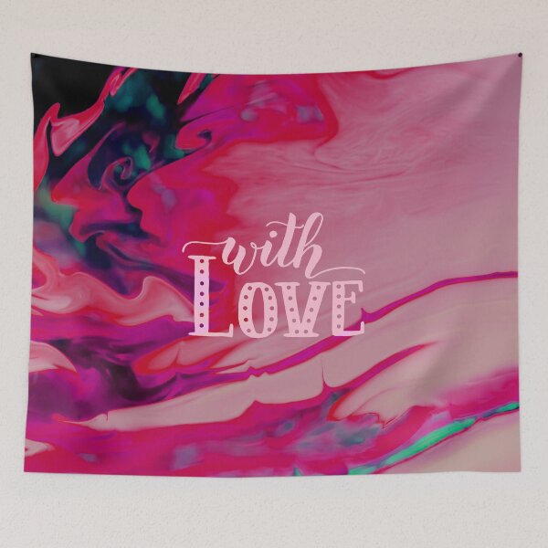 Item preview, With Love Romantic Sayings designed and sold by artworkbyrihen.