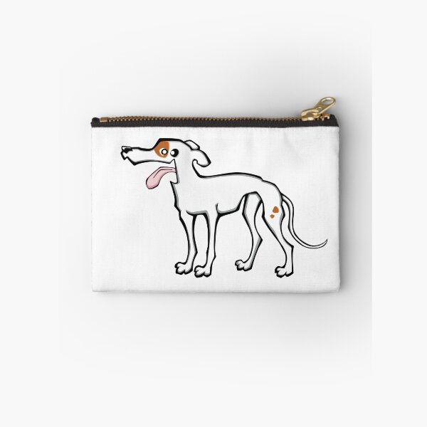 Item preview, Greyhound - White and Fawn (Full Body) WHITE BG designed and sold by TheChicken.