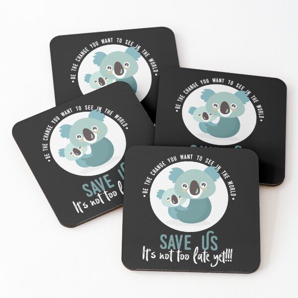 Item preview, Thunberg says save the koala bear designed and sold by Urosek.