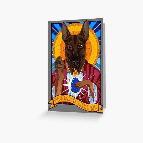 Item preview, St. Malinois designed and sold by malinoodle.