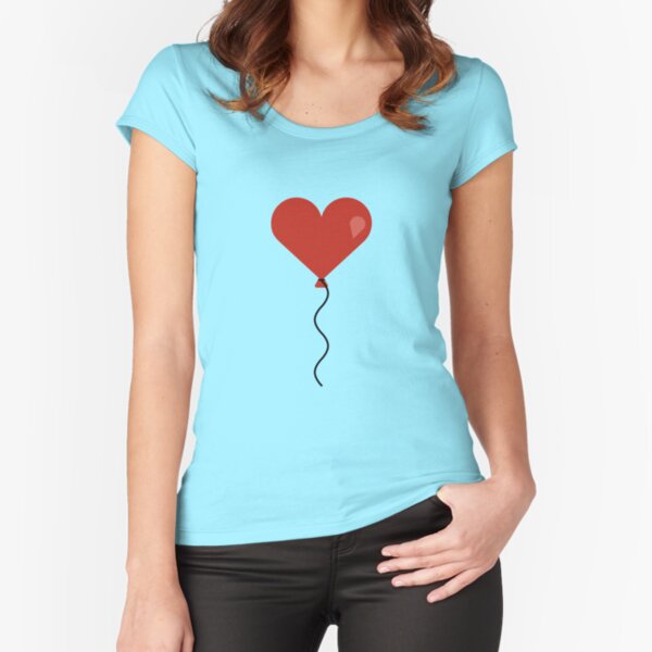 Cute Cartoon Love Heart Balloon Design
