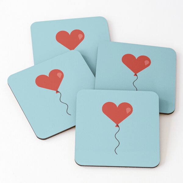 Item preview, Cute Cartoon Love Heart Balloon Design designed and sold by StuffNStickers.