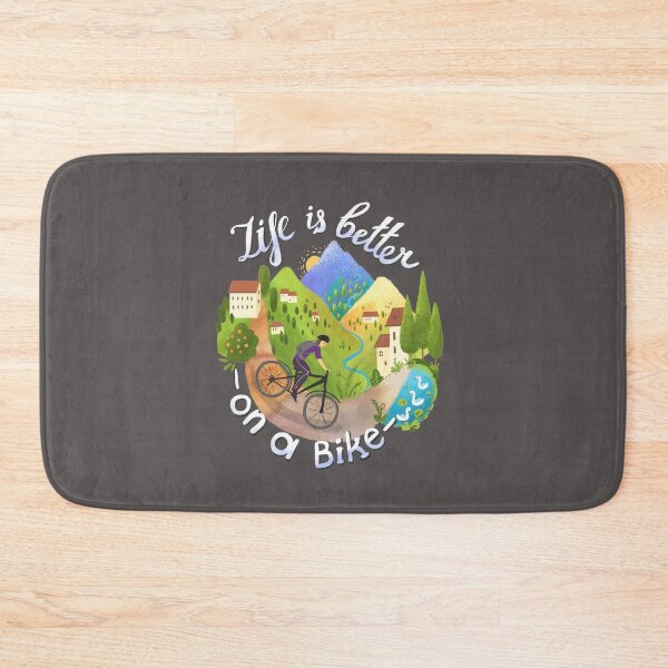 Item preview, Life is better on a bike designed and sold by Margarita Steshnikova.