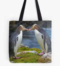 Yellow-eyed Penguins Tote Bag