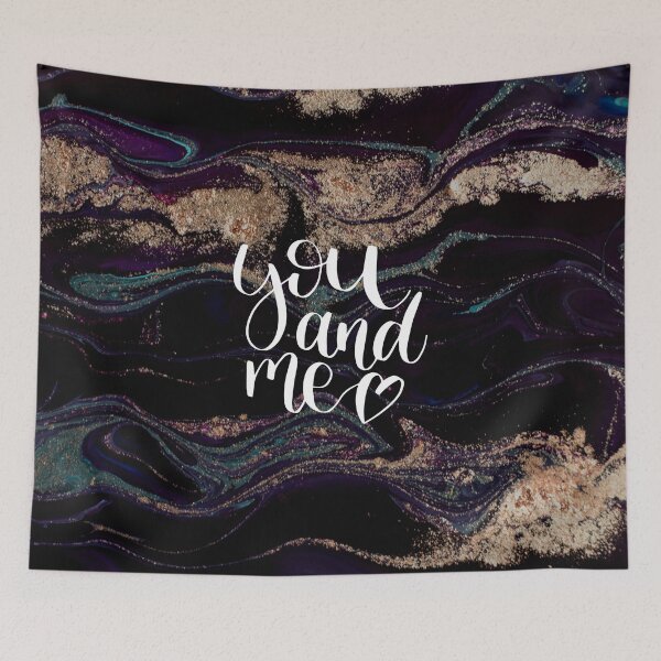 Item preview, You and me Romantic Sayings designed and sold by artworkbyrihen.