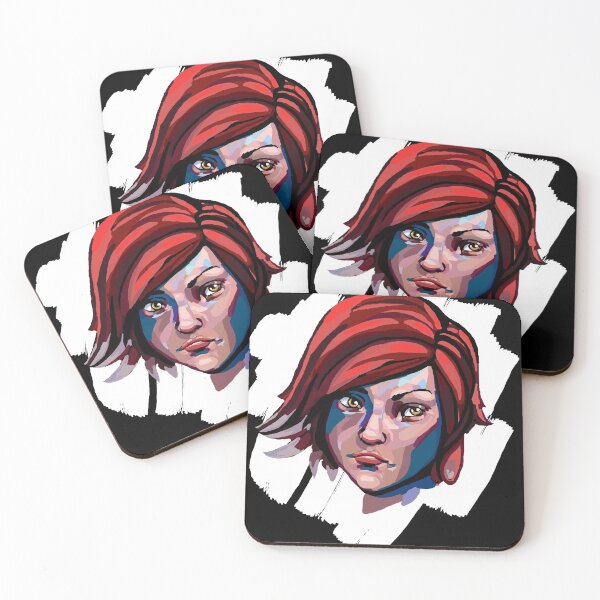Borderlands Lilith Coasters (Set of 4)