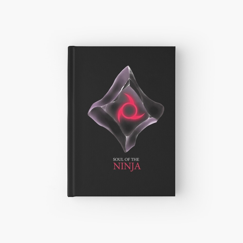 Soul of the Ninja -black Hardcover Journal
