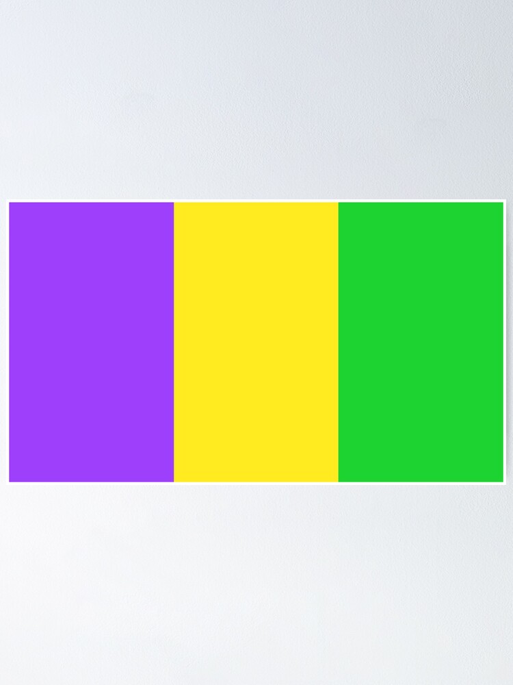 Mardi Gras Mix Purple Green Yellow 70 Gm 72 6 Ft Chandelle