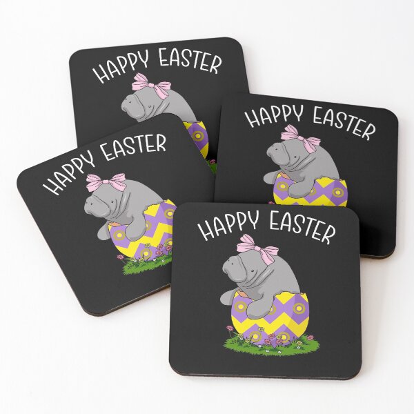 Item preview, Happy Easter Manatee Gifts Women Men Floaty Potato Manatee designed and sold by DSWShirts.