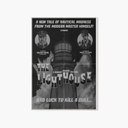 The Lighthouse Vintage Poster Art Board Print