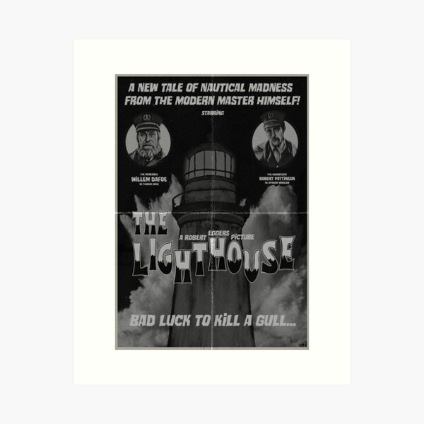 Item preview, The Lighthouse Vintage Poster designed and sold by colsaboss.
