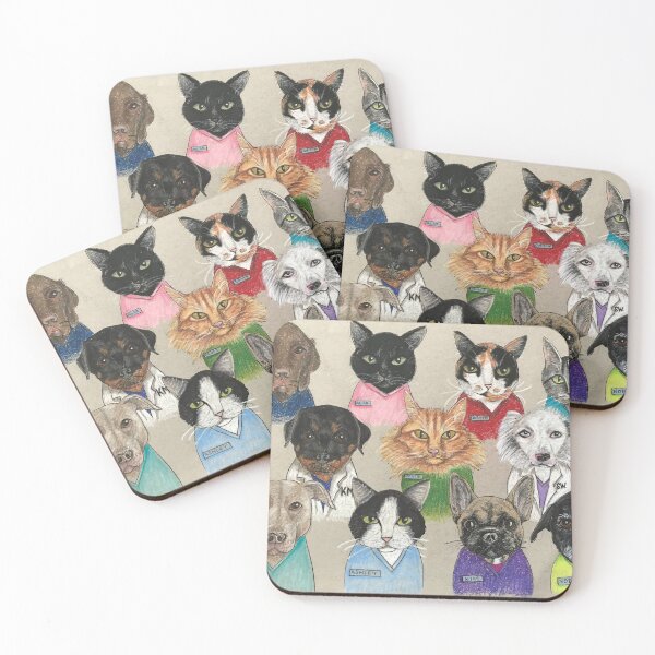 Item preview, Cats and dogs designed and sold by MuertoCupcake.