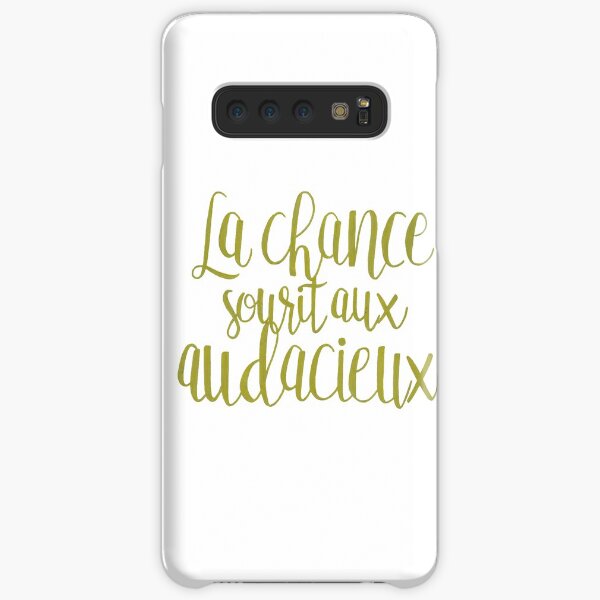 La chance sourit aux audacieux Samsung Galaxy Snap Case