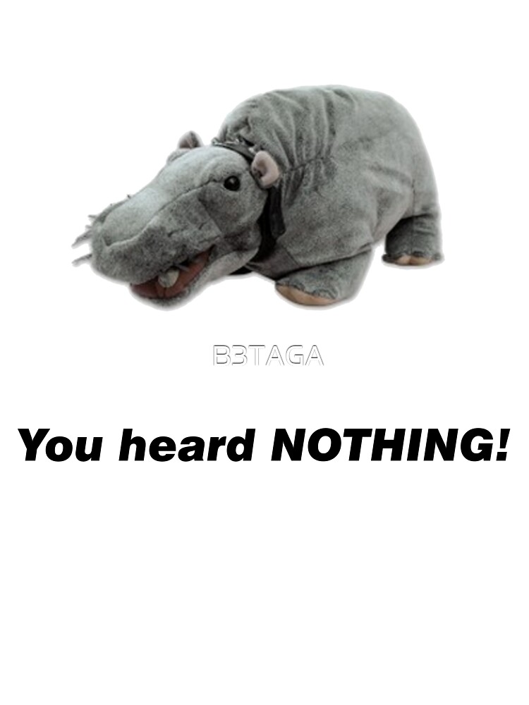 Bert The Farting Hippo Toy | annadesignstuff.com