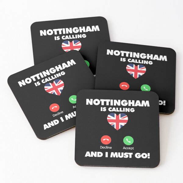 Item preview, My Nottingham is Calling and I Must Go Travel to United Kingdom designed and sold by anejsraml.