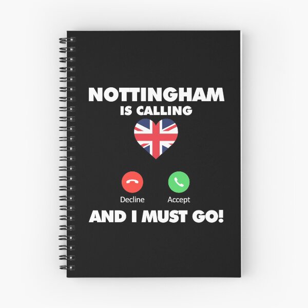 Item preview, My Nottingham is Calling and I Must Go Travel to United Kingdom designed and sold by anejsraml.