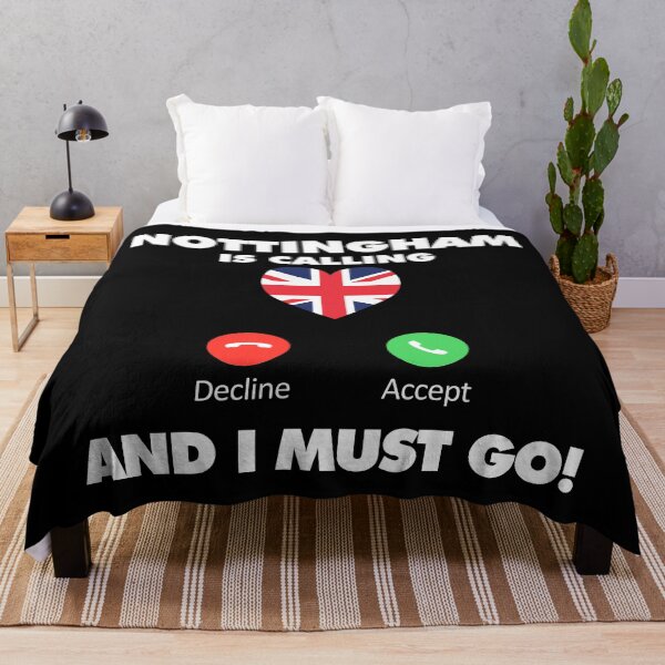 Item preview, My Nottingham is Calling and I Must Go Travel to United Kingdom designed and sold by anejsraml.