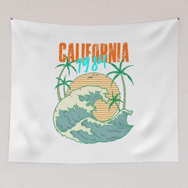 Item preview, California Wave 1984 designed and sold by Alchemytshirts.