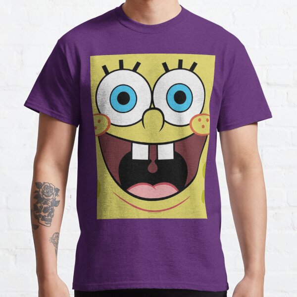 SpongeBob SquarePants SpongeBob and Patrick Football Mash-Up Men's  Tri-Blend T-Shirt