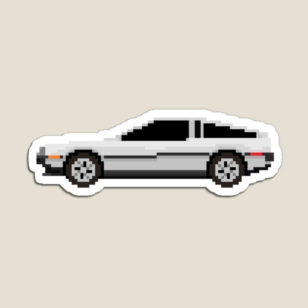 Delorean Magnets Redbubble