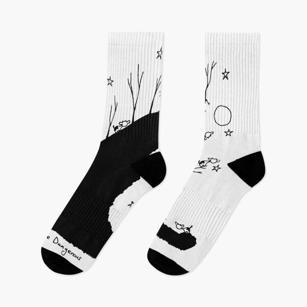 Item preview, Cows in Forest Cliff at the Jagged Abyss under Moon and Stars designed and sold by Adventures Are Dangerous.