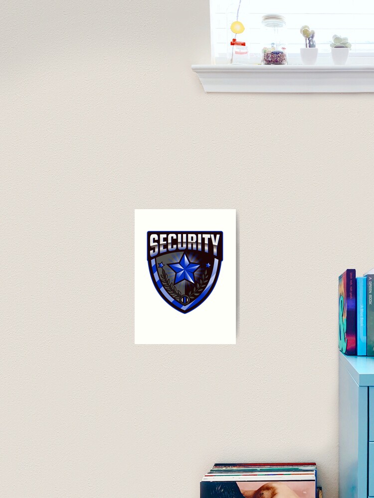 Security Officer Badge | 3D Print Model