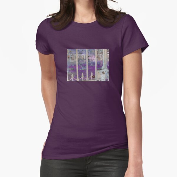 Bellevue Heart Lock Fitted T-Shirt