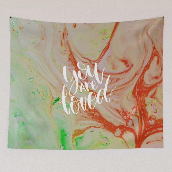 Item preview, You are loved Romantic Sayings designed and sold by artworkbyrihen.
