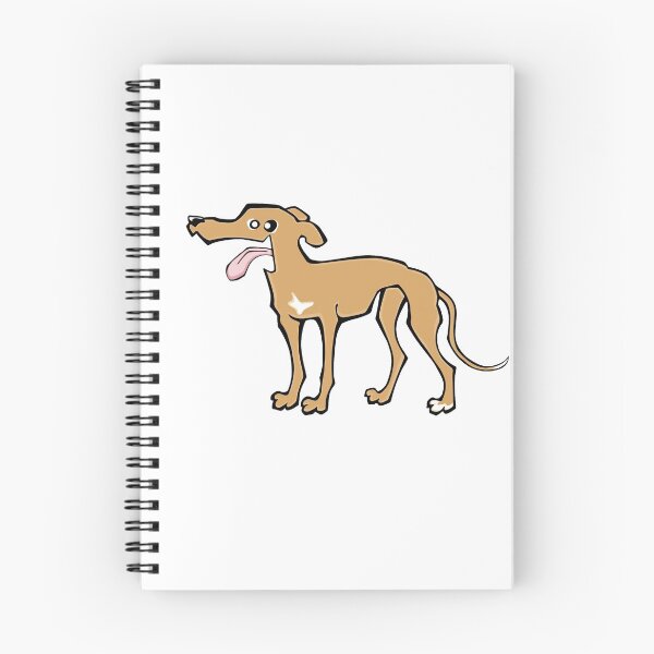 Item preview, Greyhound - Fawn (Full Body) WHITE BG designed and sold by TheChicken.