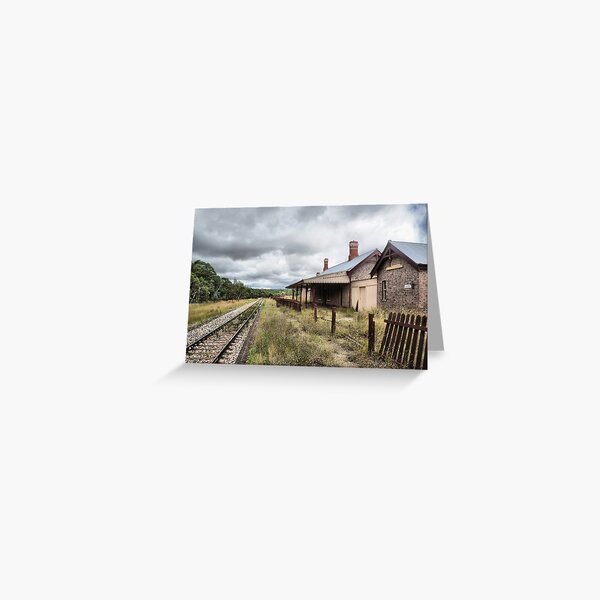 Capertee Railway Station - NSW Australia Greeting Card