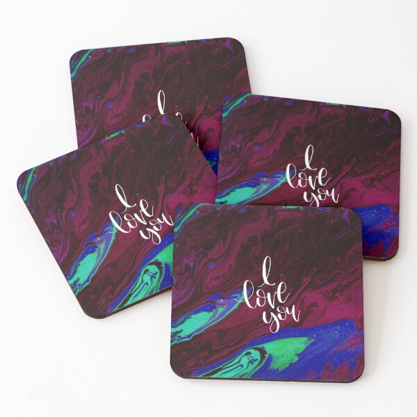 Item preview, I Love You Romantic Sayings designed and sold by artworkbyrihen.