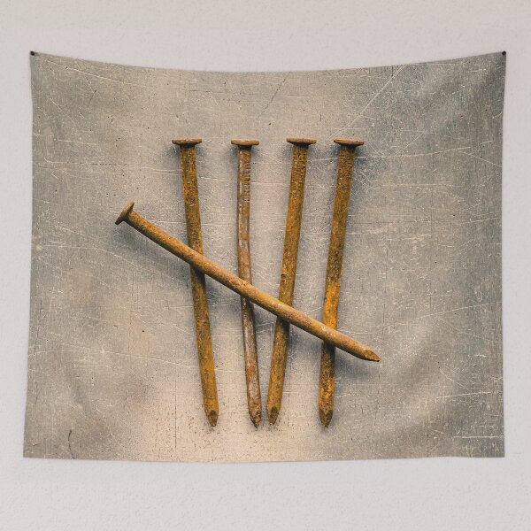 Item preview, Five Rusty Nails Tally designed and sold by Richard Nixon.