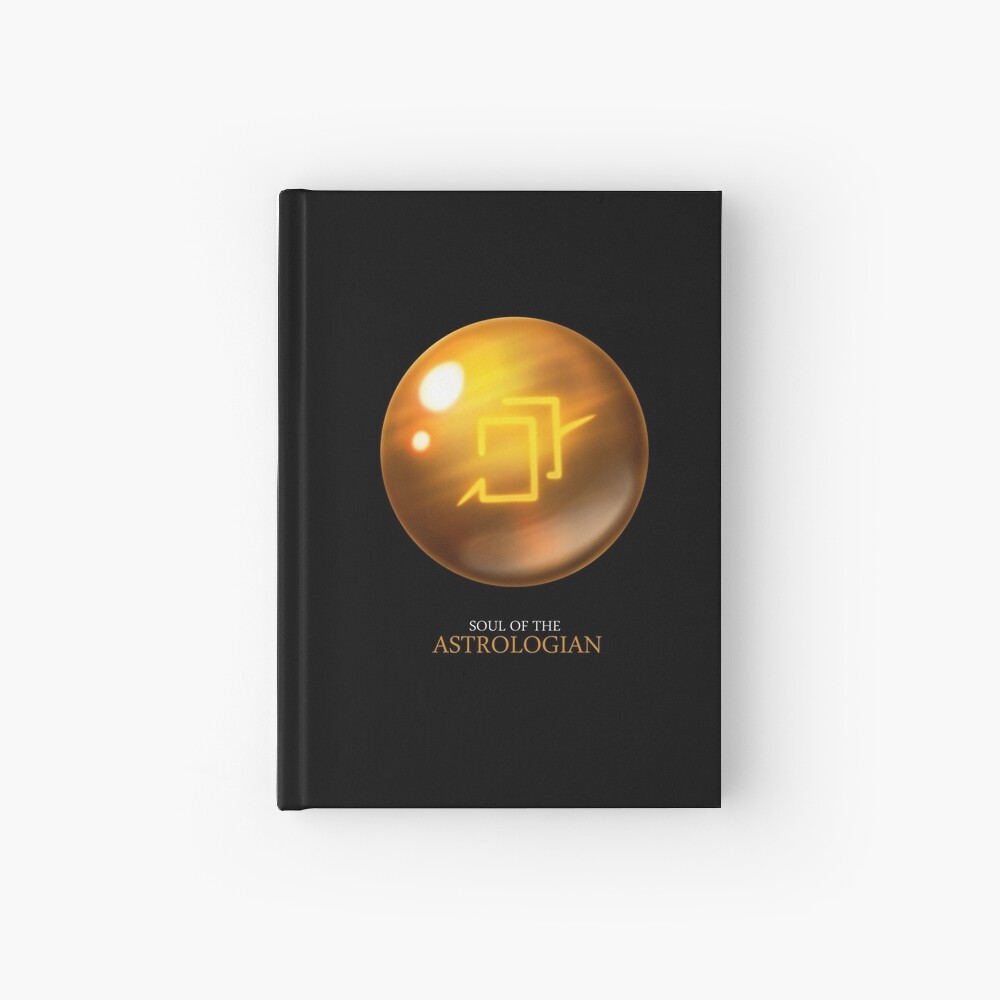 Soul of the Astrologian -black Hardcover Journal