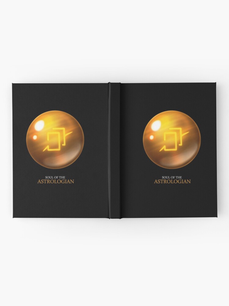 Alternate view of Soul of the Astrologian -black Hardcover Journal