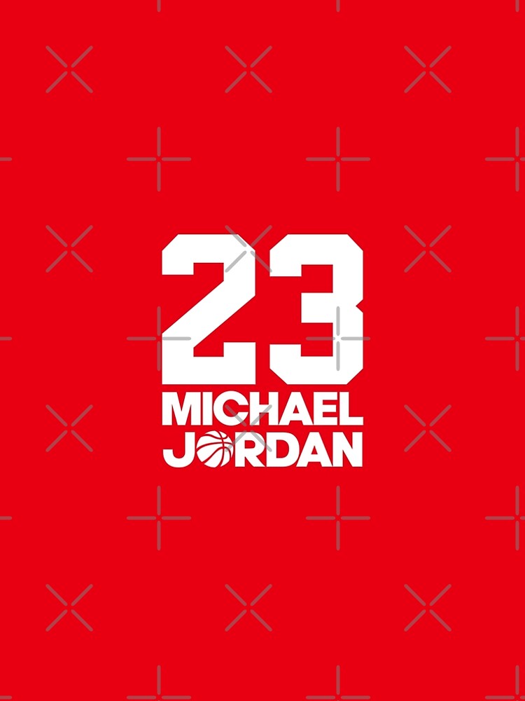 23 MICHAEL JORDAN - Red A-Line Dress by jeyko58