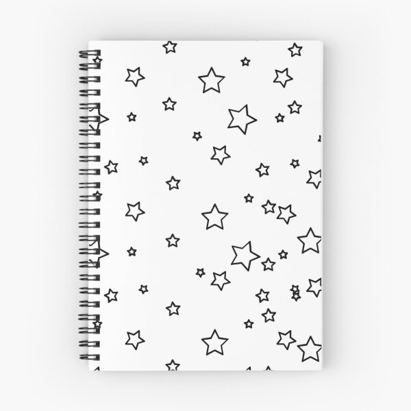 Item preview, cute black outlined stars designed and sold by mk694.