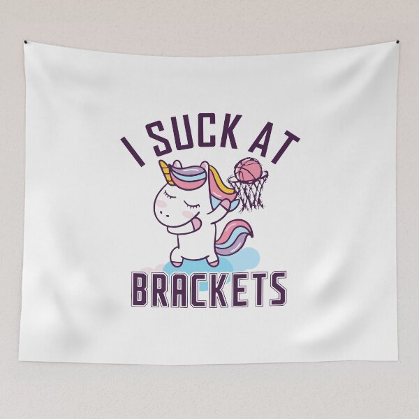 Item preview, I suck at Brackets College March Basketball Madness Brackets designed and sold by hadleydesigns.